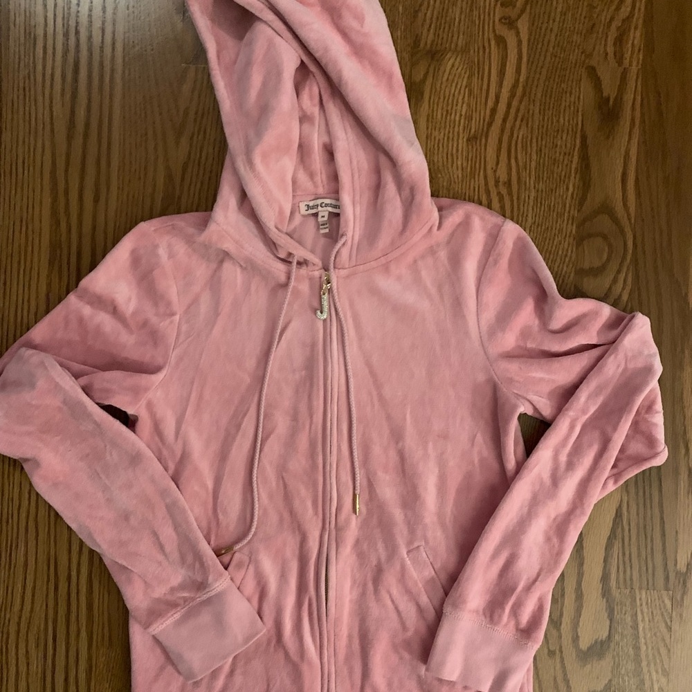 Juicy Couture velour zip up